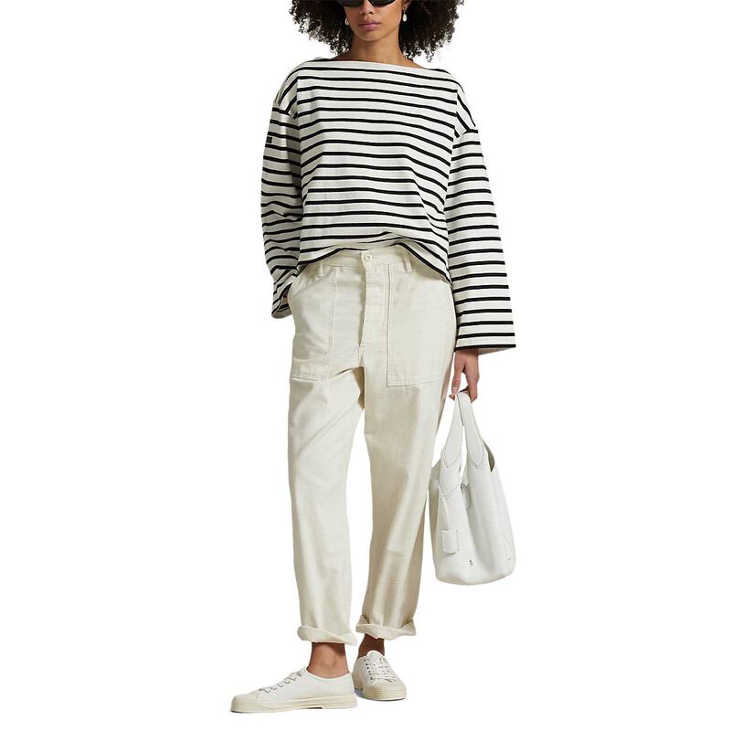 Polo Ralph Lauren Striped Boatneck Mariner Tee image number 3